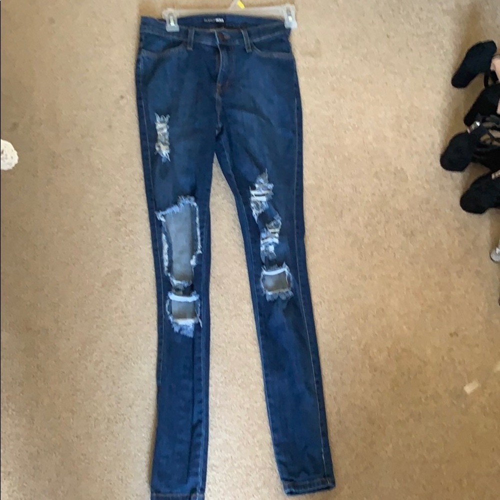 never worn fashion nova jeans